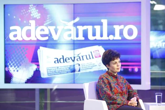 Angela Filote la Adevarul Live FOTO Eduard Enea