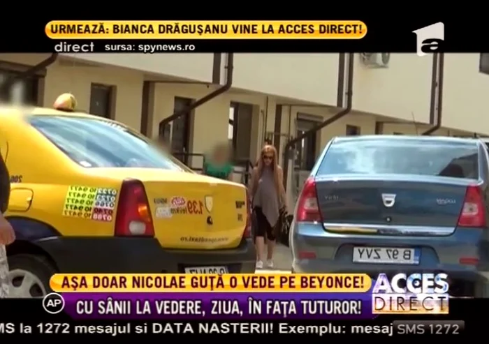 Beyonce de România este însărcinată în nouă luni