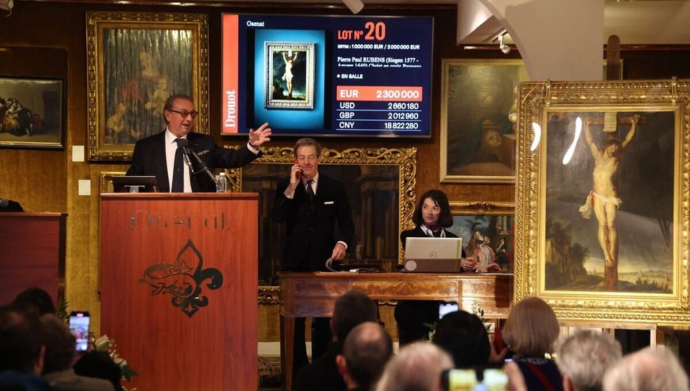 Un tablou al marelui pictor Rubens, dispărut timp de peste 400 de ani, a fost vândut la licitație cu aproape 3 milioane de euro