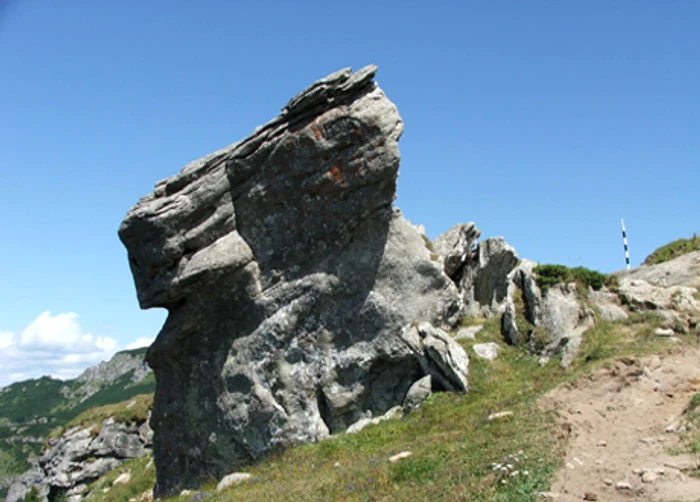 Stânca Dochia din munţii Ceahlău