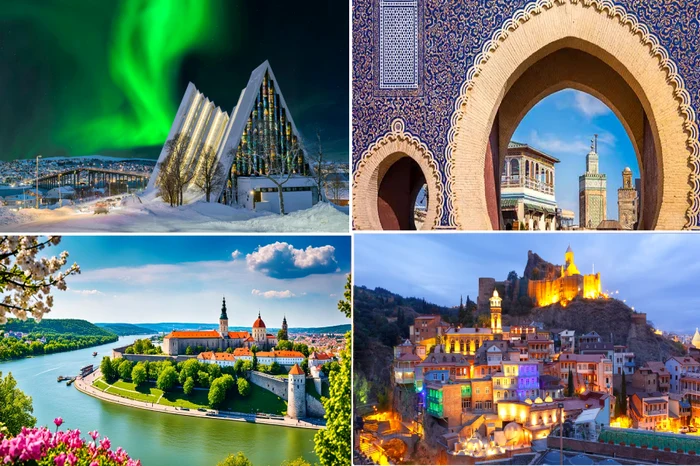 Imagini frumoase din țările care dau lecții de turism Colaj DMS