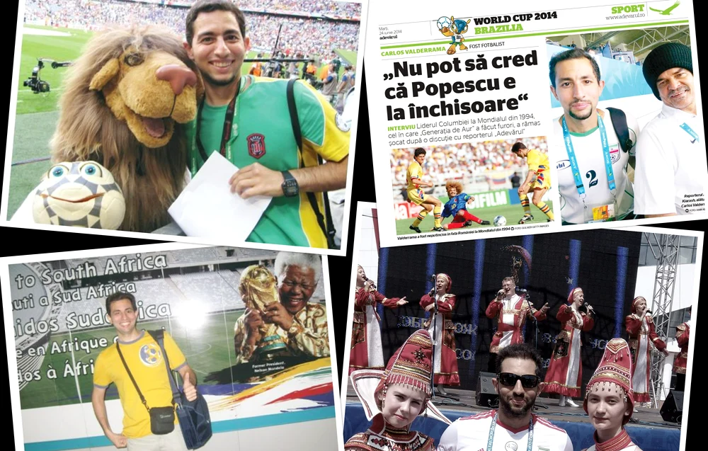 Amir Kiarash la Mondialele din Germania, Africa de Sud, Brazilia și Rusia.