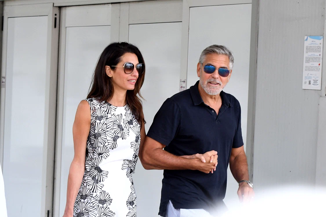 Amal și George Clooney la Veneția, Profimedia (1) jpg