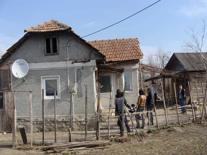 Casa de pe Strada Lespezi unde a fost ucisă femeia