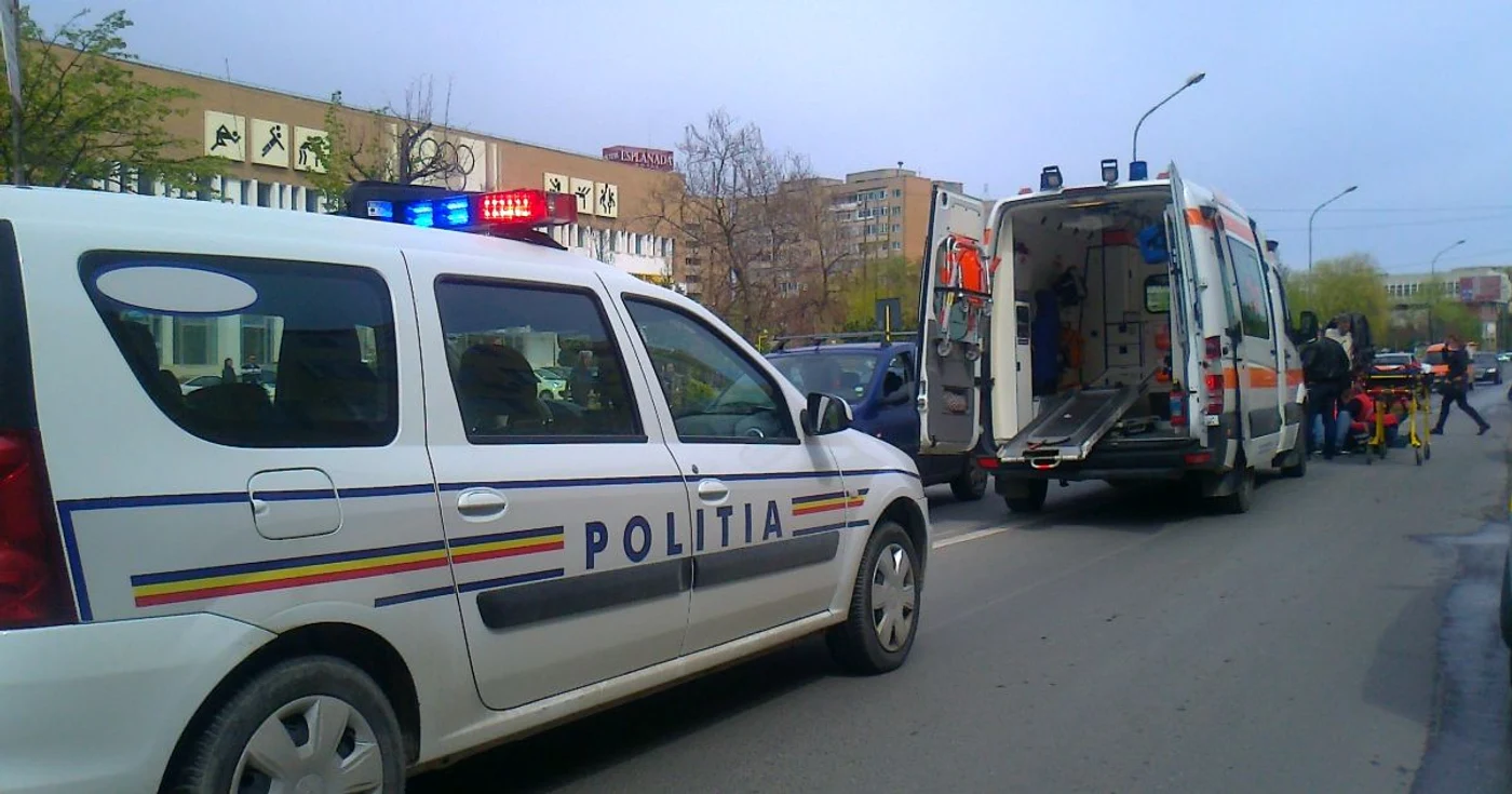 Accident pe strada Isaccei