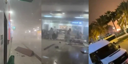 Aeroport Dubai lovit drona FOTO x webp