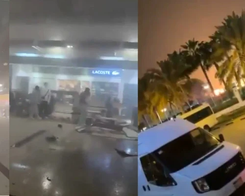 Aeroport Dubai lovit drona FOTO x webp