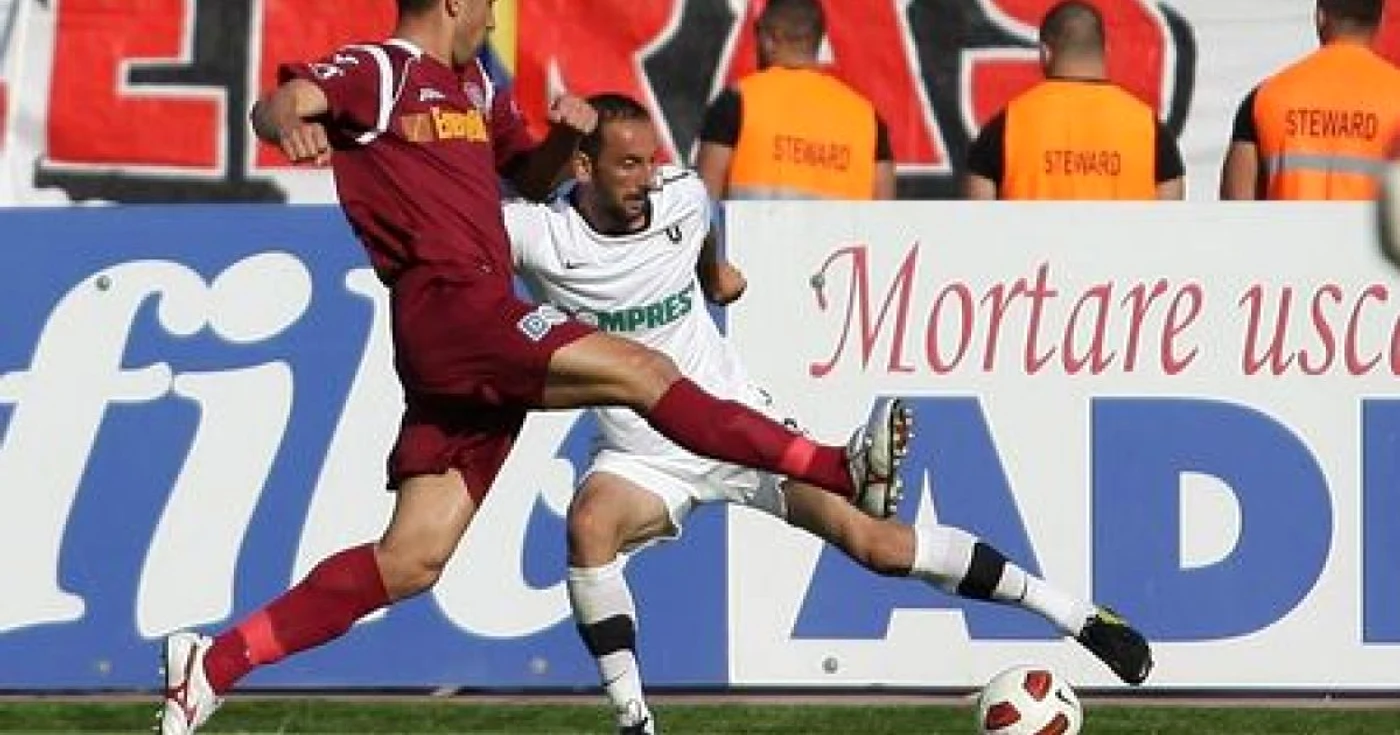 Gabriel Boştină este unul dintre cei mai buni fotbalişti ai Universităţii