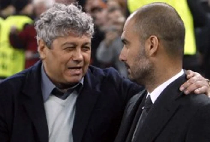 Mircea Lucescu a pierdut clar duelul cu GuardiolaFOTO: AP