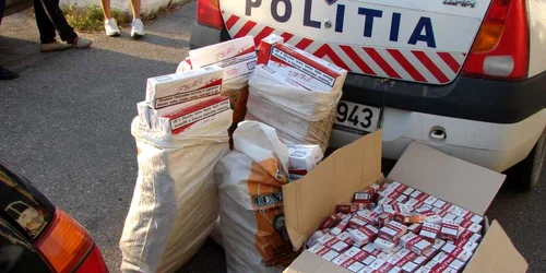 poliţiştii au descoperit cantitatea de 36.900 ţigarete