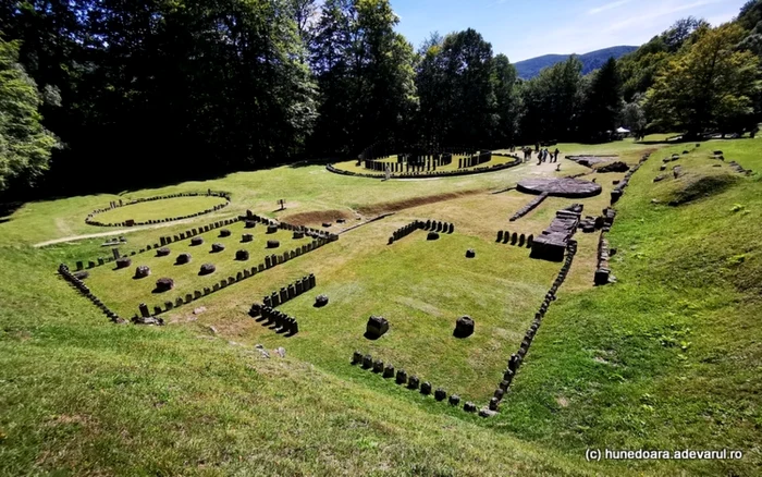 Terasa a XI-a din Sarmizegetusa Regia. Foto: Daniel Guță