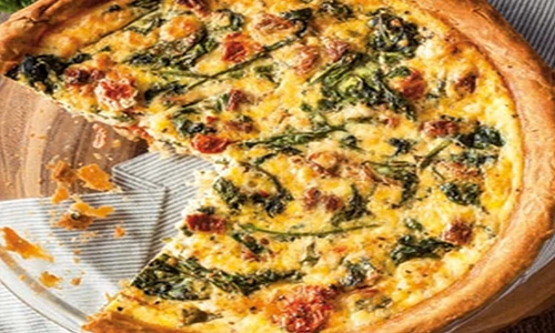 quiche cu ceapa si leurda jpg