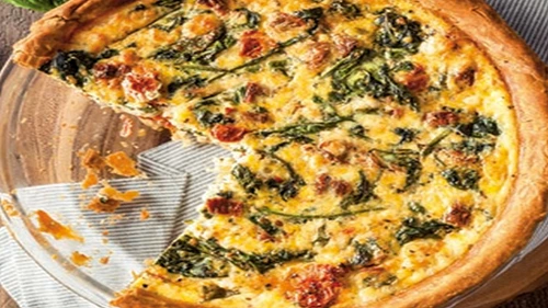 quiche cu ceapa si leurda jpg