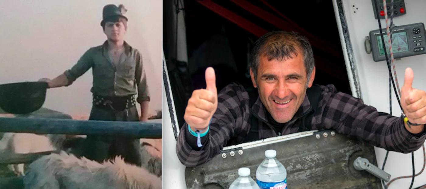 Dorel Nacou - fostul cioban este acum recordman Sursa Clubul Nautic Român