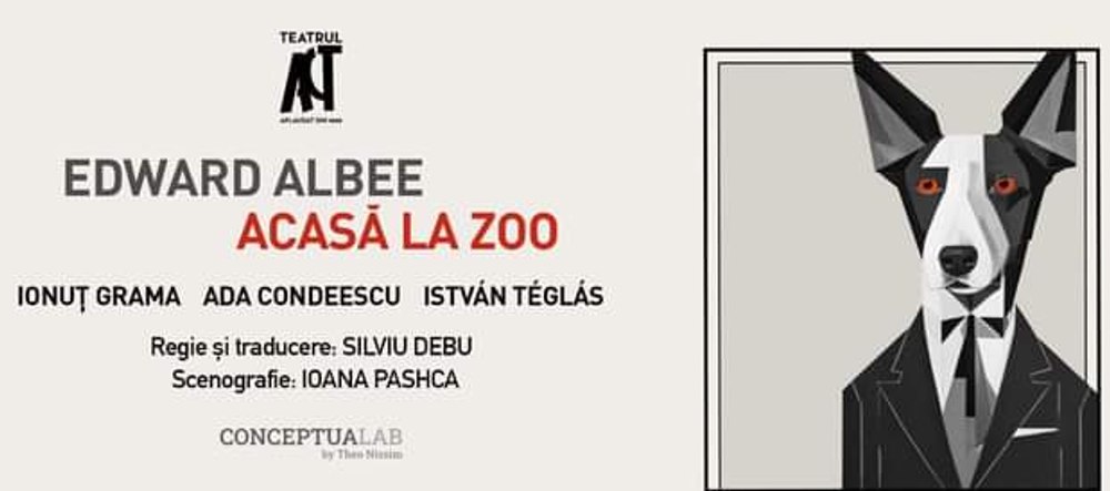 Teatrul ACT prezintă „ACASĂ LA ZOO”,  spectacolul despre ceea ce înseamnă  să ne lăsăm conduși de instinctul animalic 