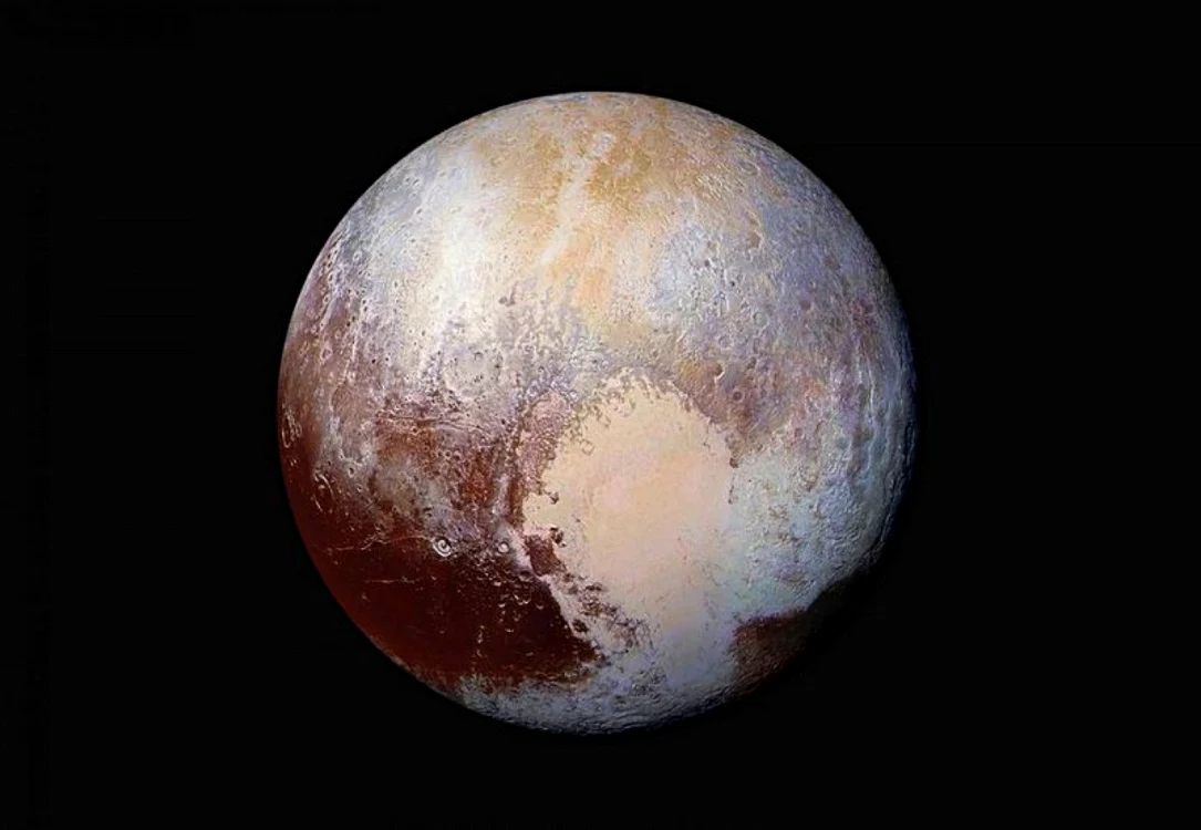 Fotografia cu Pluto care a devenit iconică pentru misiunea New Horizons.