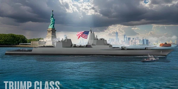 Marina SUA a anunțat că viitorul cuirasat din clasa Trump va avea propulsie nucleară și un cost estimat la peste 17 miliarde de dolari FOTO X/@TheNatlInterest