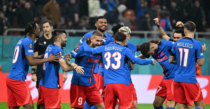 Campioana are un parcurs excelent în Europa League. Foto Facebook FCSB