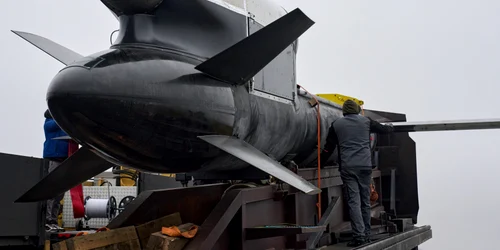 Dronele Flamingo sunt produse de compania privată Fire Point FOTO profimedia jpg