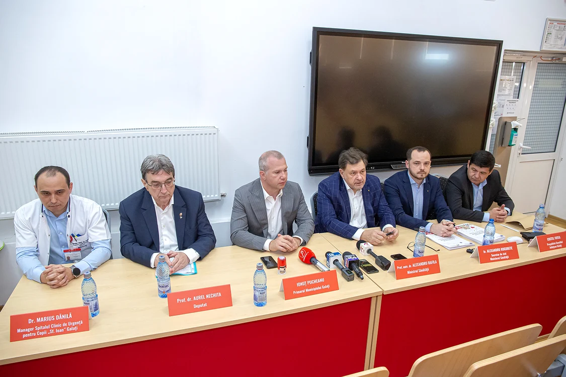 Ministrul Sănătății a inaugurat noul Centru de Primiri Urgențe FOTO Primăria Galați