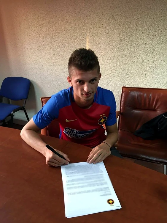Florin Tănase, de la Viitorul, a semnat și el azi cu Steaua