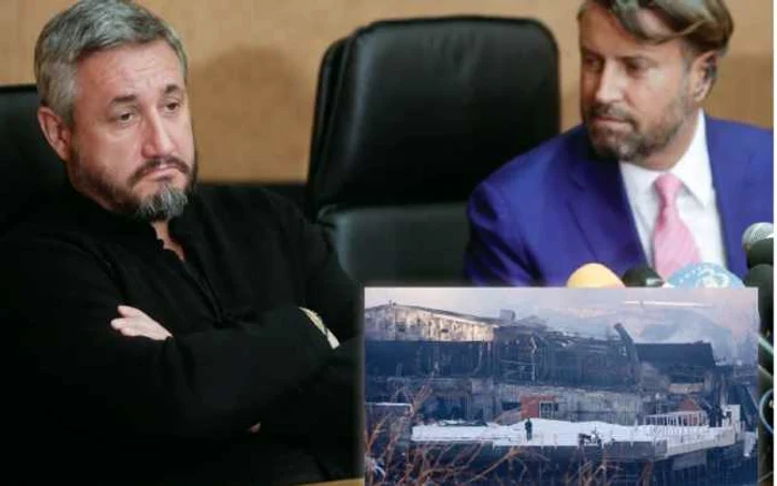 Joshua Castellano şi Cătălin Botezatu au susţinut o conferinţă de presă în care au vorbit de incediul care a mistuit clubul Bamboo FOTO Inquam Photos