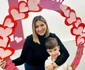 Ela Crăciun, răsfățată de copii și soț de 8 martie foto: arhiva personală