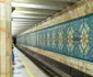 Stația Pakhtakor conține doar motive florale și geometrice