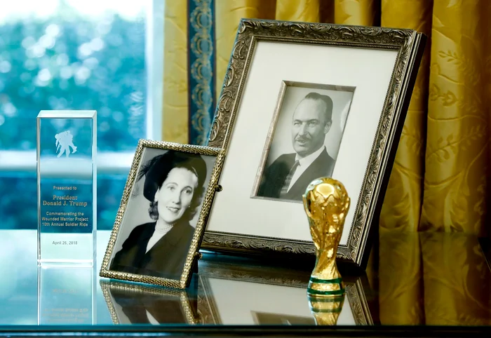 Fotografii din tinerețe cu părinții lui Donald Trump Foto Arhiva Adevărul