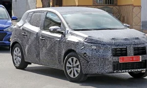 Pentru anul viitor, Dacia pregătește a treia generație de Sandero  Și el a fost prins camuflat jpeg