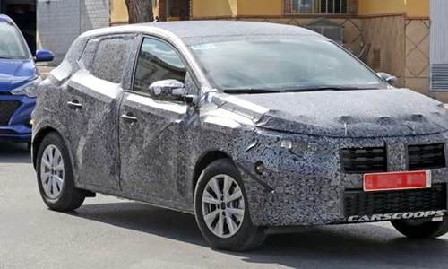Pentru anul viitor, Dacia pregătește a treia generație de Sandero  Și el a fost prins camuflat jpeg