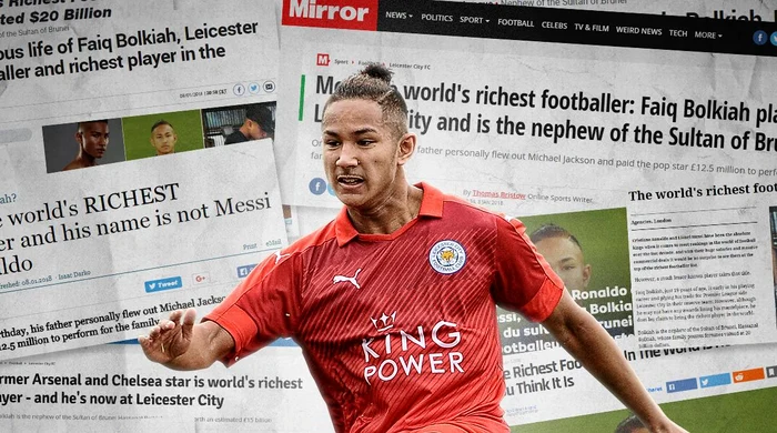 Faiq Bolkiah, un fotbalist miliardar. Foto Bleacher Report