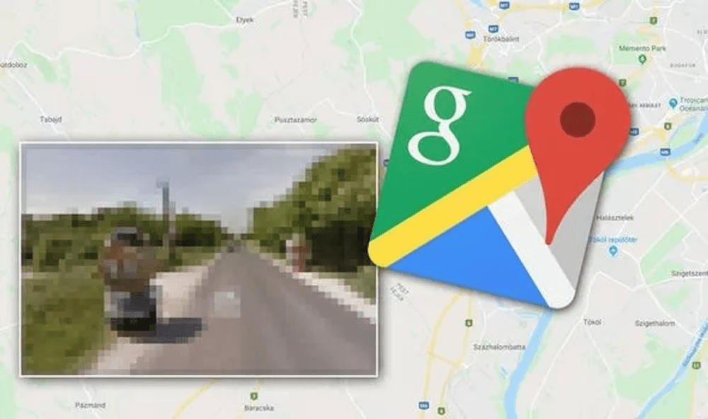 Cel mai ghinionist bărbat a fost prins în fapt chiar de Google Maps Street View