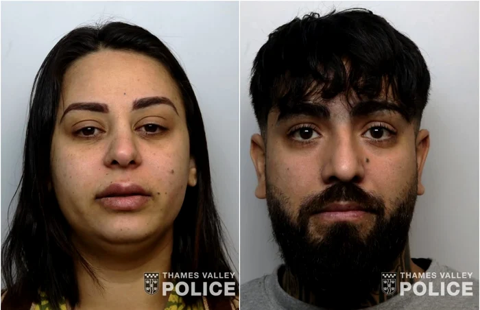 Cei doi români din Marea Britanie au fost condamnați. Foto: Thames Valley Police