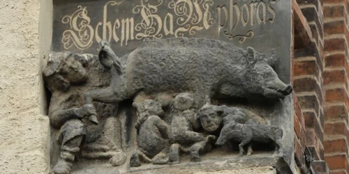 Sculptura „Scroafa cu evrei“ - Wittenberg - Germania / FOTO Guliver / Getty Images