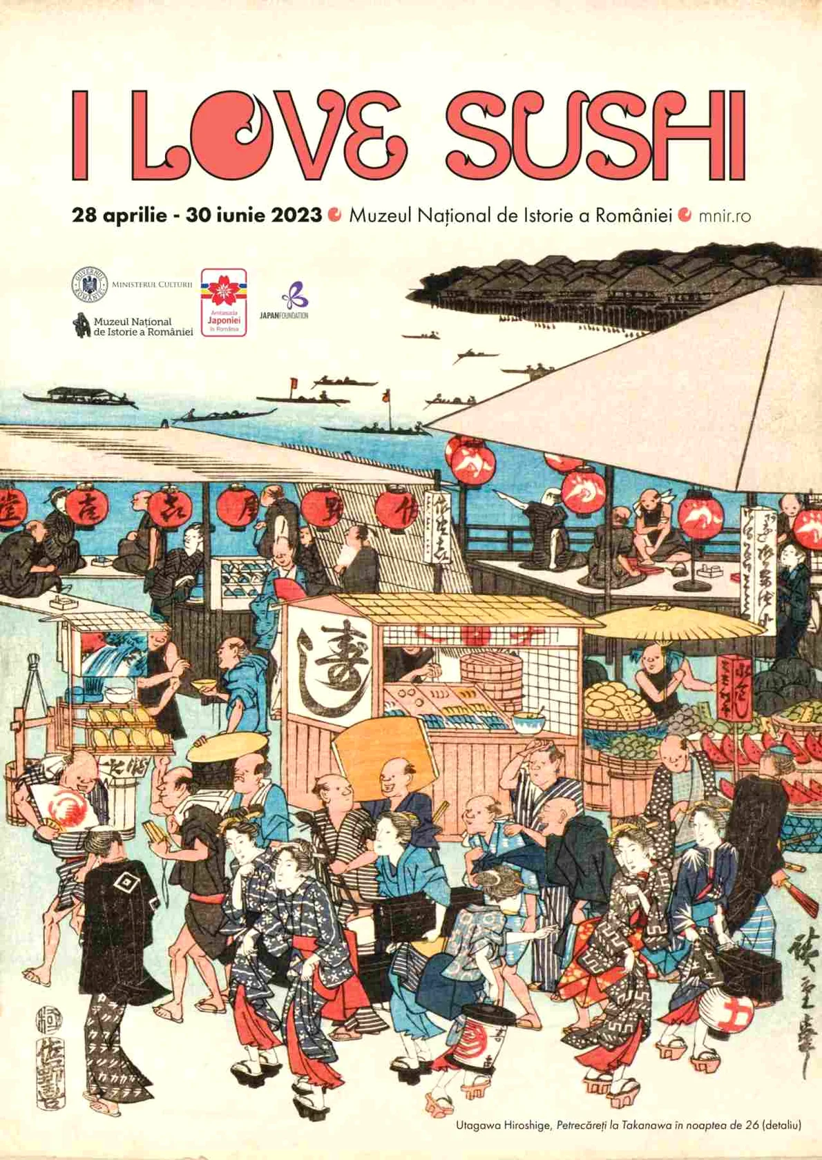„I love sushi” - o nouă expoziție temporară la Muzeul Național de Istorie a României. 