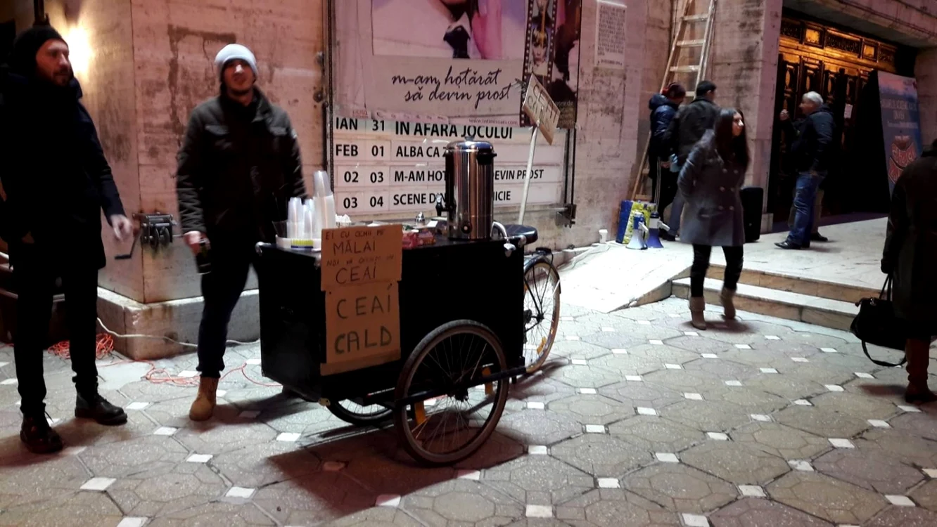 Ceai cald în Timişoara