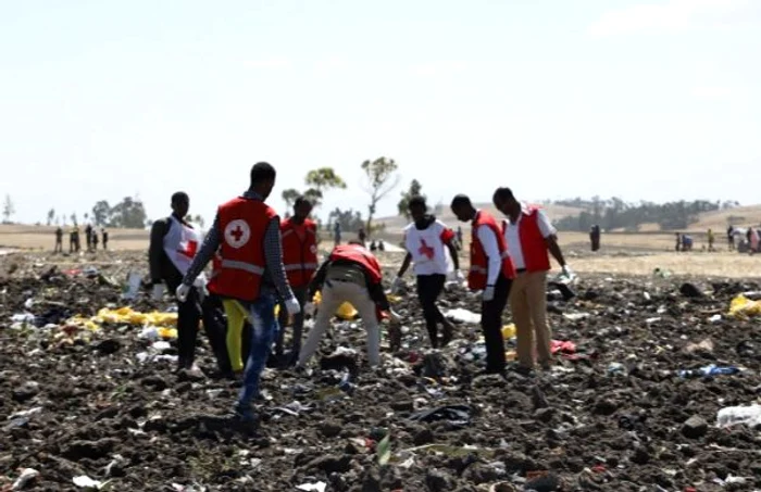 Avion prabusit Etiopia FOTO AFP