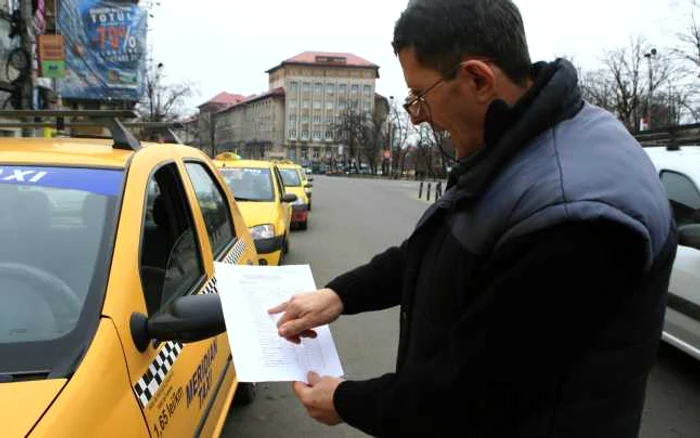 Taximetriştii au fost găsiţi fără actele necesare ori au fost prinşi încălcând Codul Rutier