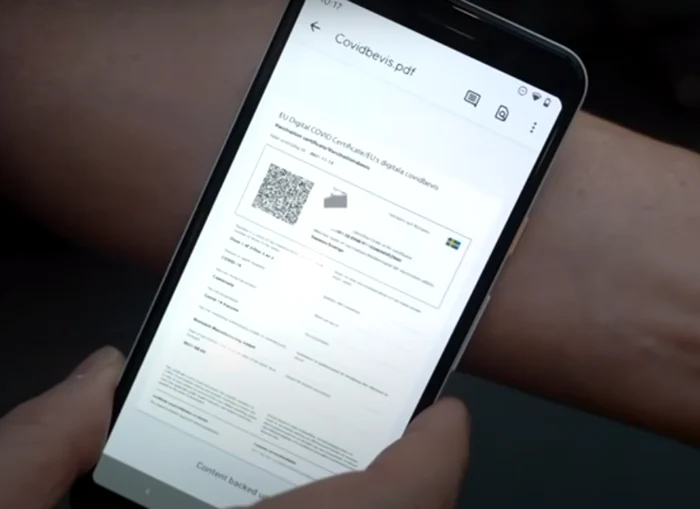 Microcipul se află montat direct sub piele, fie în braţ, fie între degetul mare şi arătător Foto: Captură video