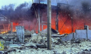 Atac cu rachete in Ucraina FOTO EPA EFE jpg