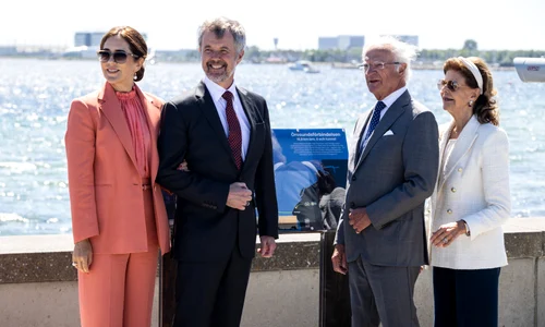 Frederik, Mary, Carl Gustaf, Silvia la cea de a 25 a aniversare a Podului Øresund din Malmö, Suedia, Profimedia (4) jpg