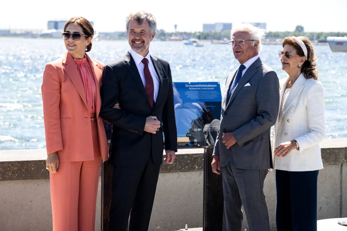 Frederik, Mary, Carl Gustaf, Silvia la cea de a 25 a aniversare a Podului Øresund din Malmö, Suedia, Profimedia (4) jpg