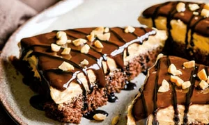 tort cu crema de arahide jpg