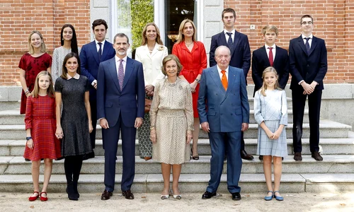 Irene, Prințesa Leonor, Victoria Federica, Regina Letizia, Froilan, Regele Felipe, Infanta Elena, Regina Sofia, Infanta Cristina, Regele Juan Carlos, Juan Urdangarin, Infanta Sofia, Pablo și Miguel   profimedia 0393986883 jpg