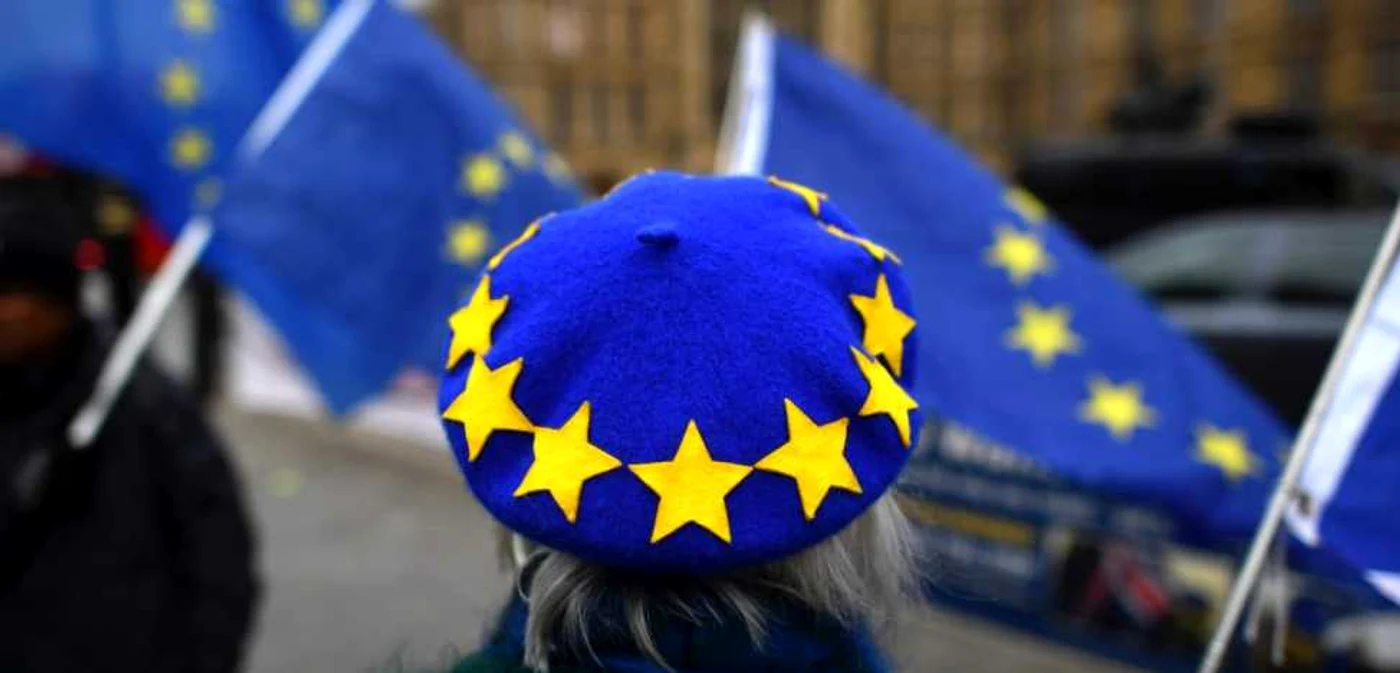 Protestatar anti-Brexit FOTO AFP/ Ben Stansall
