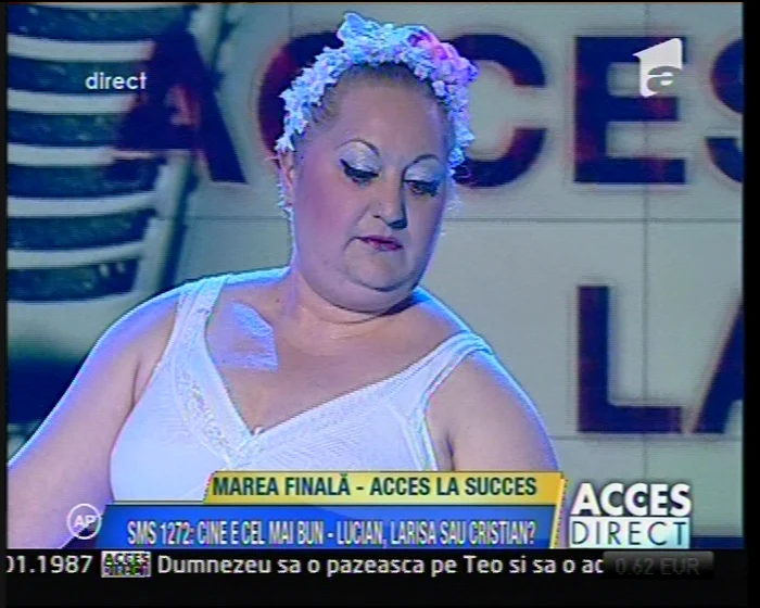 Marilena Chelaru, balerină la Acces Direct FOTO: Antena 1