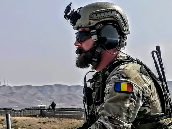 Luptător român de Operaţii Speciale în Afganistan