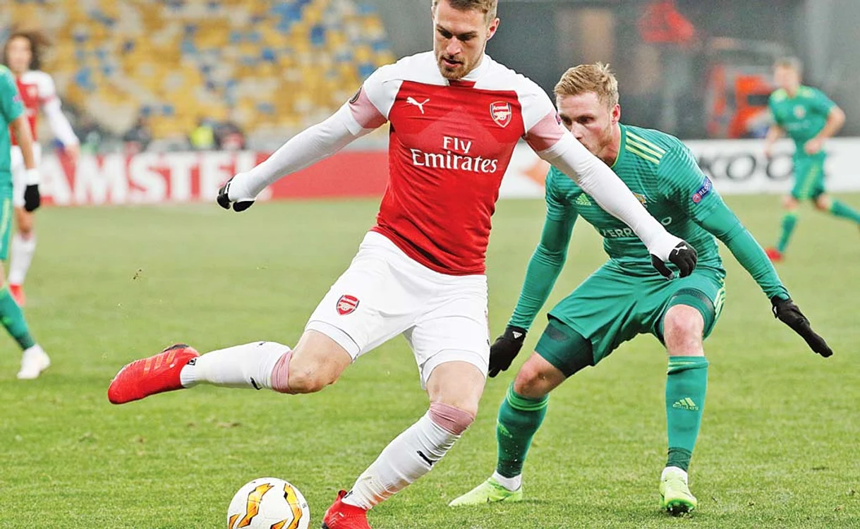 
    Ramsey juca de 11 ani la ArsenalFoto: EPA  