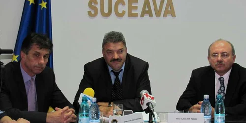 Nicușor Todiruț, Lucian Florin Guran și Jănica Arion-Ţigănaşu (de la stânga la dreapta)